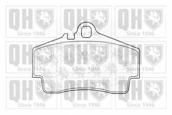 Quinton Hazell BP1190 Brake Pad Set, disc brake BP1190: Buy near me in Poland at 2407.PL - Good price!