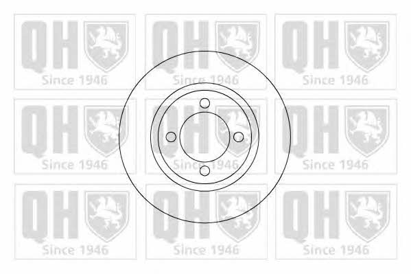 Quinton Hazell BDC3346 Тормозной диск передний невентилируемый BDC3346: Отличная цена - Купить в Польше на 2407.PL!