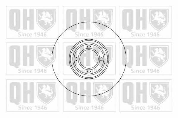 Quinton Hazell BDC3355 Тормозной диск передний невентилируемый BDC3355: Отличная цена - Купить в Польше на 2407.PL!