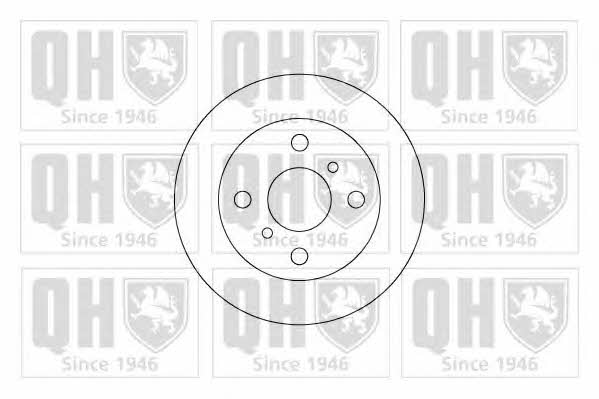 Quinton Hazell BDC3559 Тормозной диск передний невентилируемый BDC3559: Отличная цена - Купить в Польше на 2407.PL!