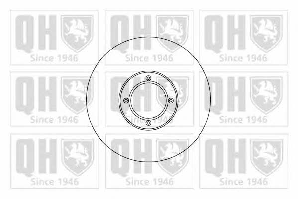 Quinton Hazell BDC3709 Тормозной диск передний вентилируемый BDC3709: Купить в Польше - Отличная цена на 2407.PL!