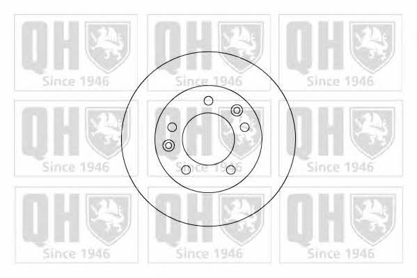 Quinton Hazell BDC3736 Тормозной диск передний вентилируемый BDC3736: Отличная цена - Купить в Польше на 2407.PL!