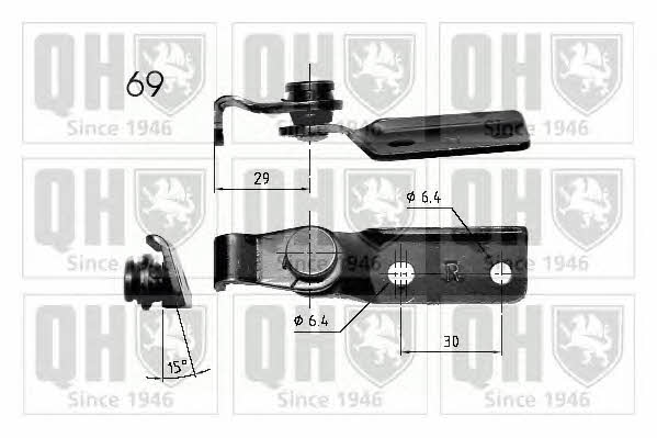 Quinton Hazell 840200 Gas Spring, boot-/cargo area 840200: Buy near me in Poland at 2407.PL - Good price!