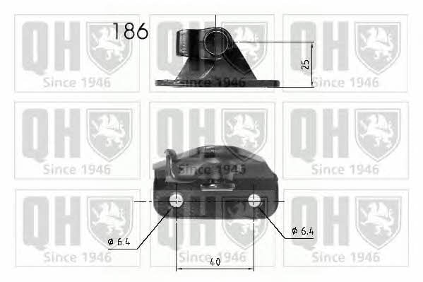 Quinton Hazell 840209 Gas Spring, boot-/cargo area 840209: Buy near me in Poland at 2407.PL - Good price!