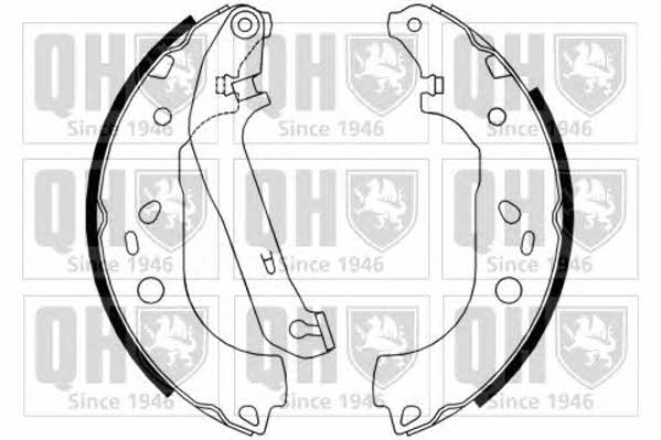 Quinton Hazell BS1171 Brake shoe set BS1171: Buy near me in Poland at 2407.PL - Good price!