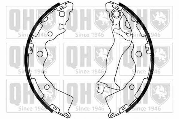 Quinton Hazell BS1185 Brake shoe set BS1185: Buy near me in Poland at 2407.PL - Good price!