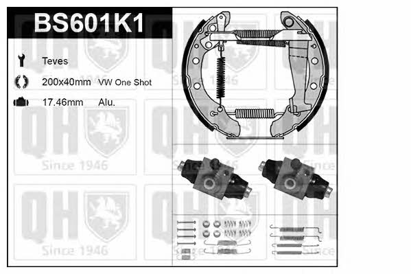 Quinton Hazell BS601K1 Brake shoe set BS601K1: Buy near me at 2407.PL in Poland at an Affordable price!