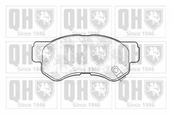 Quinton Hazell BP1218 Brake Pad Set, disc brake BP1218: Buy near me in Poland at 2407.PL - Good price!