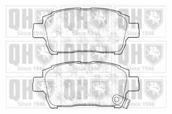 Quinton Hazell BP1227 Brake Pad Set, disc brake BP1227: Buy near me in Poland at 2407.PL - Good price!