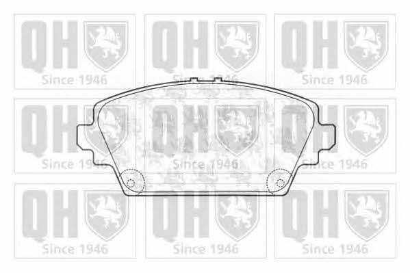 Quinton Hazell BP1258 Brake Pad Set, disc brake BP1258: Buy near me in Poland at 2407.PL - Good price!