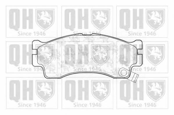 Quinton Hazell BP1312 Brake Pad Set, disc brake BP1312: Buy near me in Poland at 2407.PL - Good price!