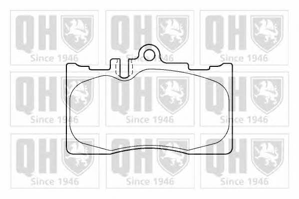 Quinton Hazell BP1367 Brake Pad Set, disc brake BP1367: Buy near me in Poland at 2407.PL - Good price!