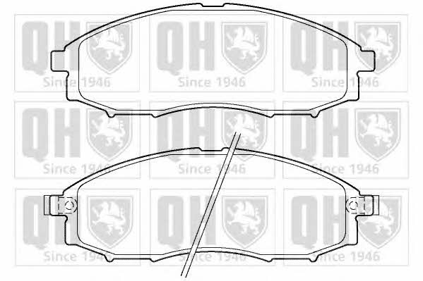 Quinton Hazell BP1390 Brake Pad Set, disc brake BP1390: Buy near me in Poland at 2407.PL - Good price!