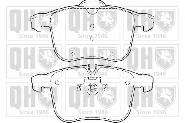 Quinton Hazell BP1392 Brake Pad Set, disc brake BP1392: Buy near me in Poland at 2407.PL - Good price!