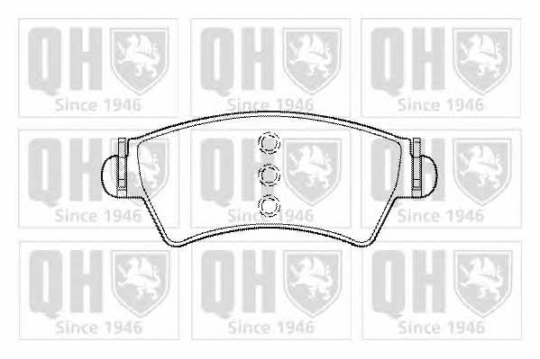 Quinton Hazell BP1406 Brake Pad Set, disc brake BP1406: Buy near me in Poland at 2407.PL - Good price!
