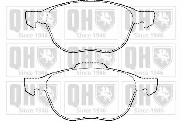 Quinton Hazell BP1427 Brake Pad Set, disc brake BP1427: Buy near me in Poland at 2407.PL - Good price!