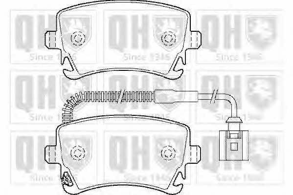 Quinton Hazell BP1441 Brake Pad Set, disc brake BP1441: Buy near me at 2407.PL in Poland at an Affordable price!