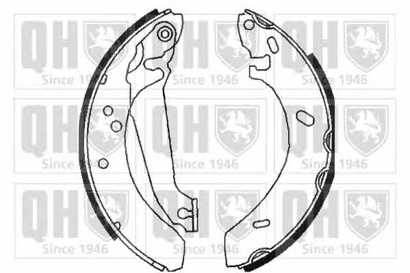 Quinton Hazell BS807 Brake shoe set BS807: Buy near me at 2407.PL in Poland at an Affordable price!