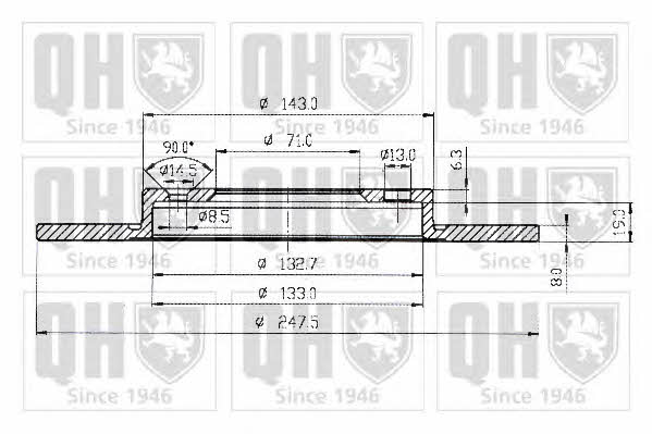 Купити Quinton Hazell BDC3786 за низькою ціною в Польщі!