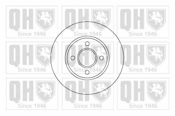Quinton Hazell BDC3806 Front brake disc ventilated BDC3806: Buy near me in Poland at 2407.PL - Good price!