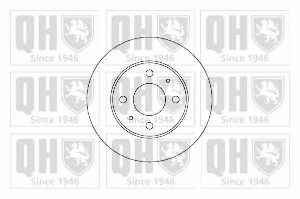 Quinton Hazell BDC3809 Front brake disc ventilated BDC3809: Buy near me at 2407.PL in Poland at an Affordable price!
