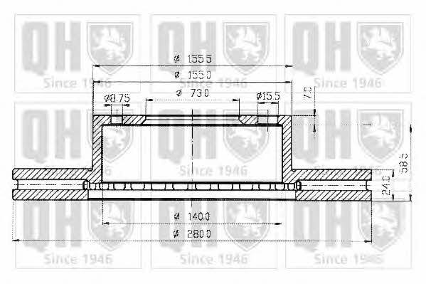 Купити Quinton Hazell BDC4361 за низькою ціною в Польщі!