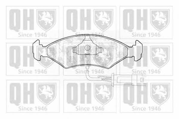 Quinton Hazell BP160 Brake Pad Set, disc brake BP160: Buy near me in Poland at 2407.PL - Good price!