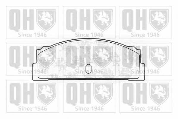 Quinton Hazell BP186 Brake Pad Set, disc brake BP186: Buy near me in Poland at 2407.PL - Good price!