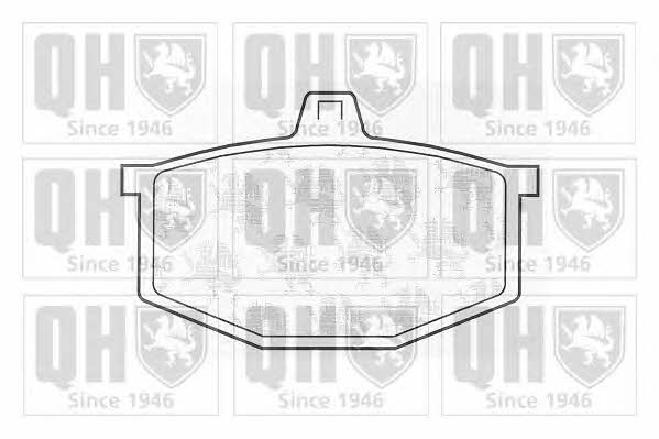 Quinton Hazell BP199 Brake Pad Set, disc brake BP199: Buy near me at 2407.PL in Poland at an Affordable price!