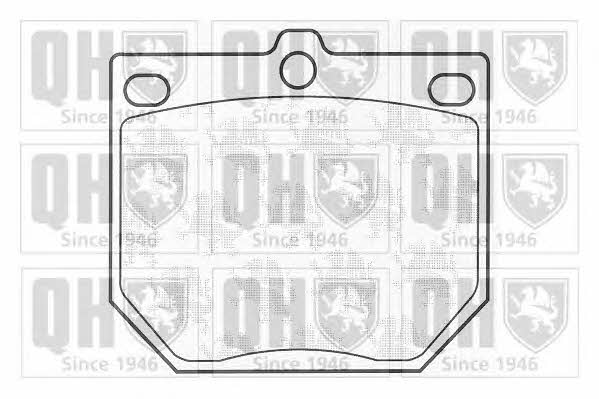 Quinton Hazell BP231 Brake Pad Set, disc brake BP231: Buy near me in Poland at 2407.PL - Good price!