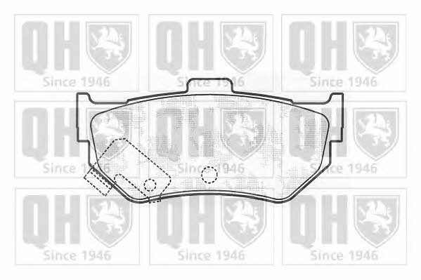 Quinton Hazell BP330 Brake Pad Set, disc brake BP330: Buy near me in Poland at 2407.PL - Good price!