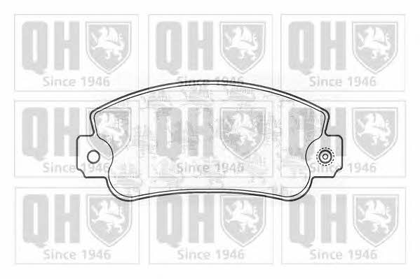 Quinton Hazell BP344 Brake Pad Set, disc brake BP344: Buy near me in Poland at 2407.PL - Good price!