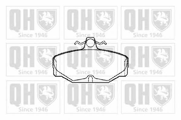 Quinton Hazell BP364 Brake Pad Set, disc brake BP364: Buy near me in Poland at 2407.PL - Good price!