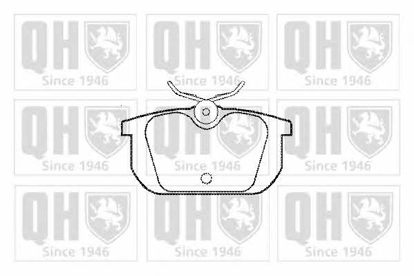 Quinton Hazell BP369 Brake Pad Set, disc brake BP369: Buy near me in Poland at 2407.PL - Good price!