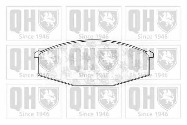 Quinton Hazell BP437 Brake Pad Set, disc brake BP437: Buy near me at 2407.PL in Poland at an Affordable price!