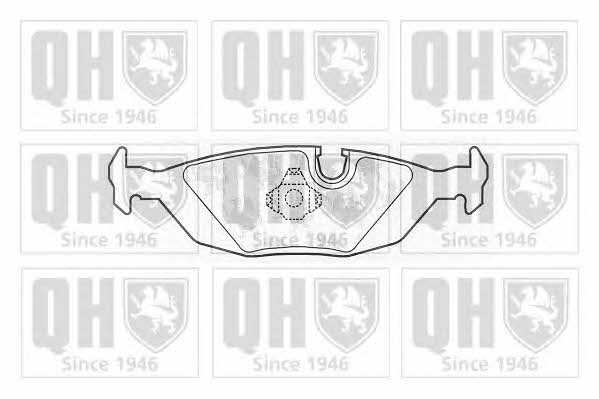 Quinton Hazell BP462 Brake Pad Set, disc brake BP462: Buy near me in Poland at 2407.PL - Good price!
