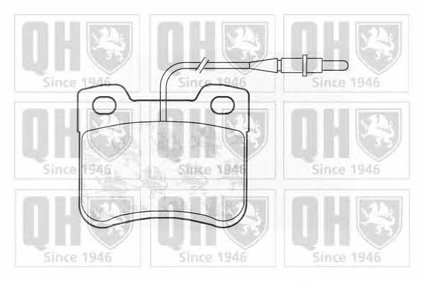 Quinton Hazell BP522 Brake Pad Set, disc brake BP522: Buy near me in Poland at 2407.PL - Good price!