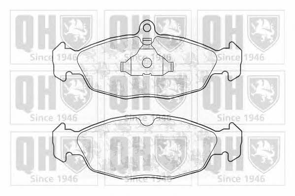 Quinton Hazell BP523 Brake Pad Set, disc brake BP523: Buy near me in Poland at 2407.PL - Good price!