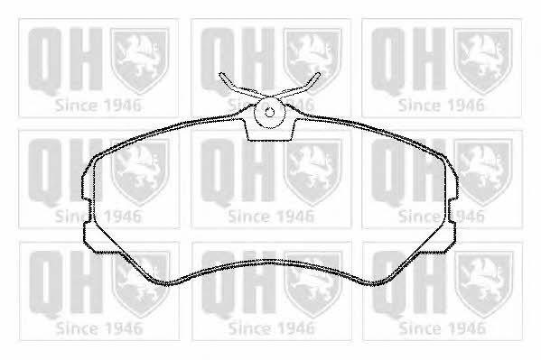 Quinton Hazell BP539 Brake Pad Set, disc brake BP539: Buy near me in Poland at 2407.PL - Good price!