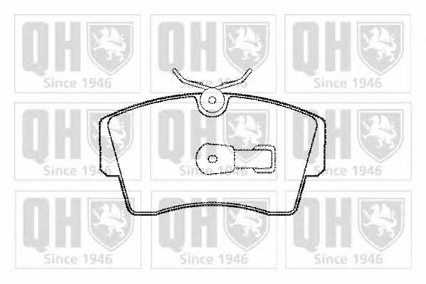 Quinton Hazell BP546 Brake Pad Set, disc brake BP546: Buy near me in Poland at 2407.PL - Good price!