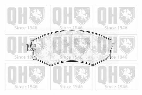 Quinton Hazell BP551 Brake Pad Set, disc brake BP551: Buy near me at 2407.PL in Poland at an Affordable price!