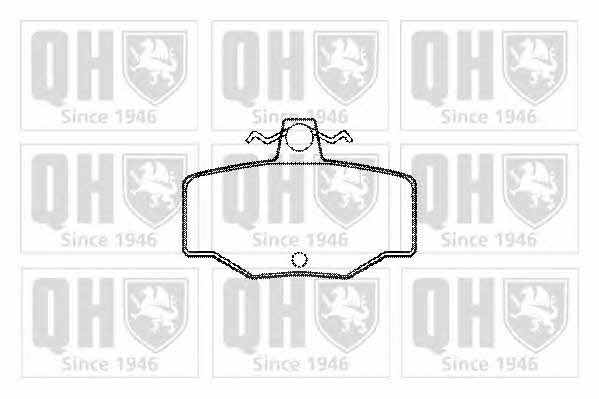 Quinton Hazell BP577 Brake Pad Set, disc brake BP577: Buy near me at 2407.PL in Poland at an Affordable price!