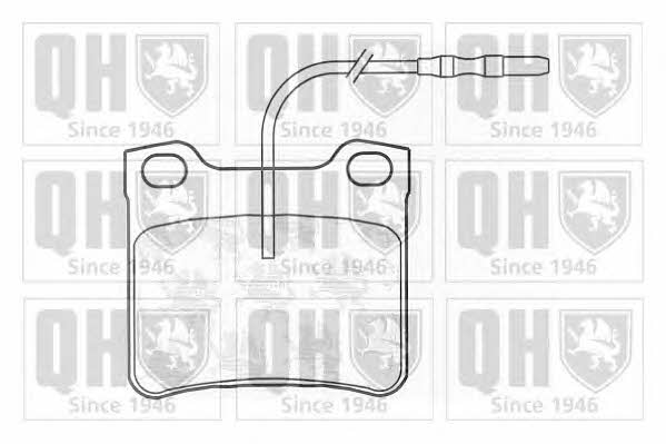 Quinton Hazell BP581 Brake Pad Set, disc brake BP581: Buy near me in Poland at 2407.PL - Good price!