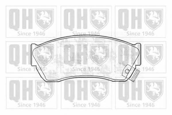 Quinton Hazell BP584 Brake Pad Set, disc brake BP584: Buy near me in Poland at 2407.PL - Good price!