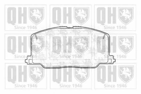 Quinton Hazell BP588 Brake Pad Set, disc brake BP588: Buy near me in Poland at 2407.PL - Good price!