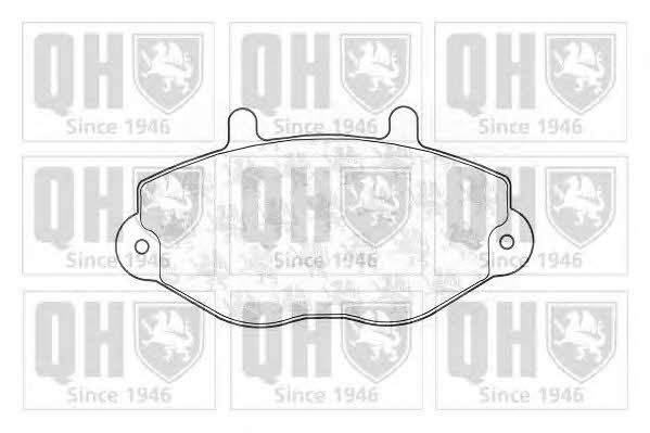 Quinton Hazell BP594 Brake Pad Set, disc brake BP594: Buy near me in Poland at 2407.PL - Good price!