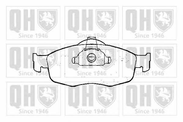 Quinton Hazell BP600 Brake Pad Set, disc brake BP600: Buy near me in Poland at 2407.PL - Good price!