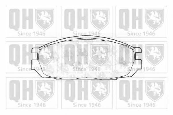 Quinton Hazell BP660 Brake Pad Set, disc brake BP660: Buy near me in Poland at 2407.PL - Good price!