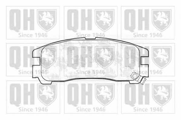 Quinton Hazell BP678 Brake Pad Set, disc brake BP678: Buy near me in Poland at 2407.PL - Good price!