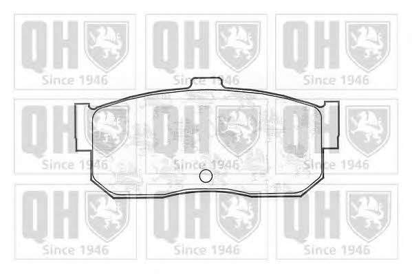 Quinton Hazell BP714 Brake Pad Set, disc brake BP714: Buy near me in Poland at 2407.PL - Good price!
